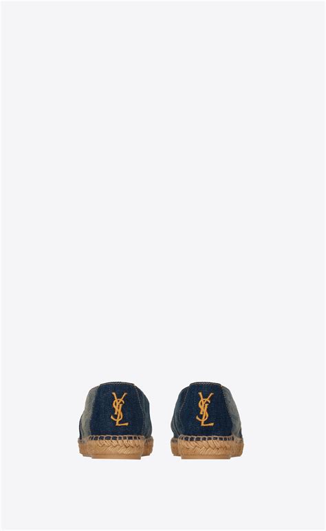 ysl embroidered espadrilles